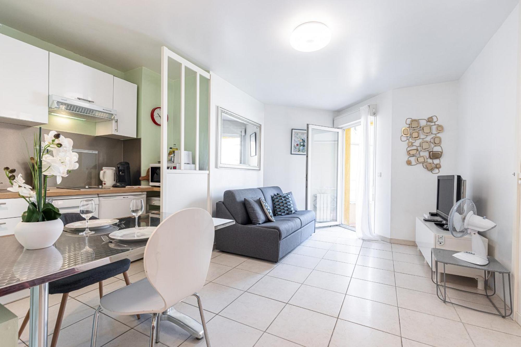 Quiet 1 Bdr Port! Close Place Du Pin Garibaldi Nice Exterior foto