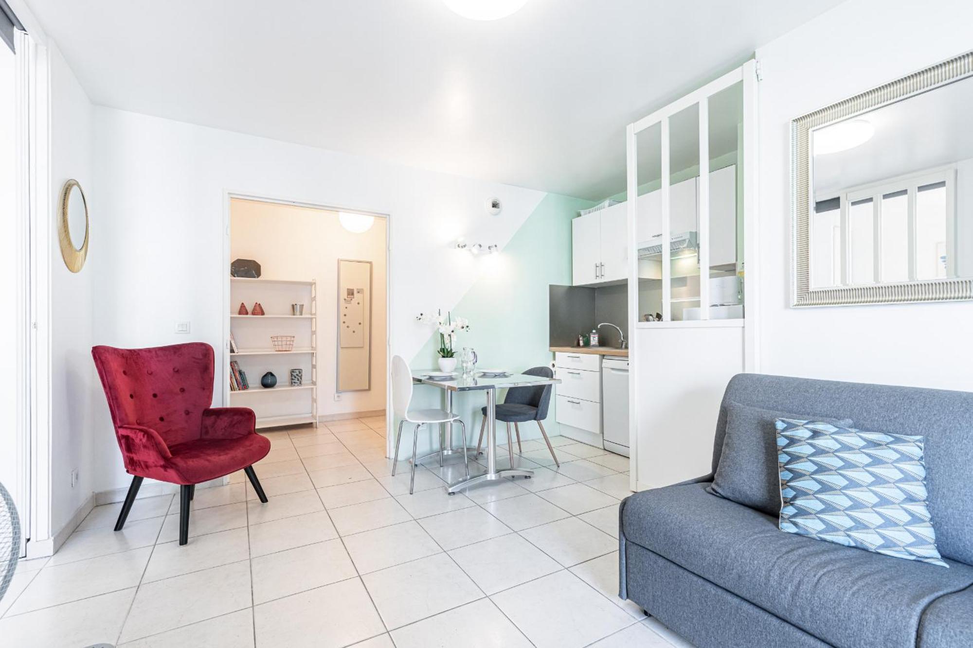 Quiet 1 Bdr Port! Close Place Du Pin Garibaldi Nice Exterior foto